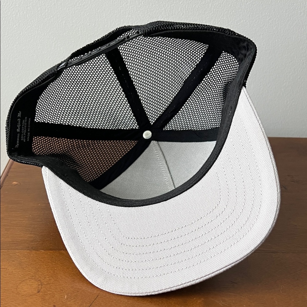 Demons Behind Me Black and Tan Trucker Hat NWOT - Picture 7 of 10